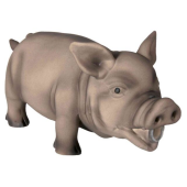 Латексова кучешка играчка Trixie pig прасенце със звук